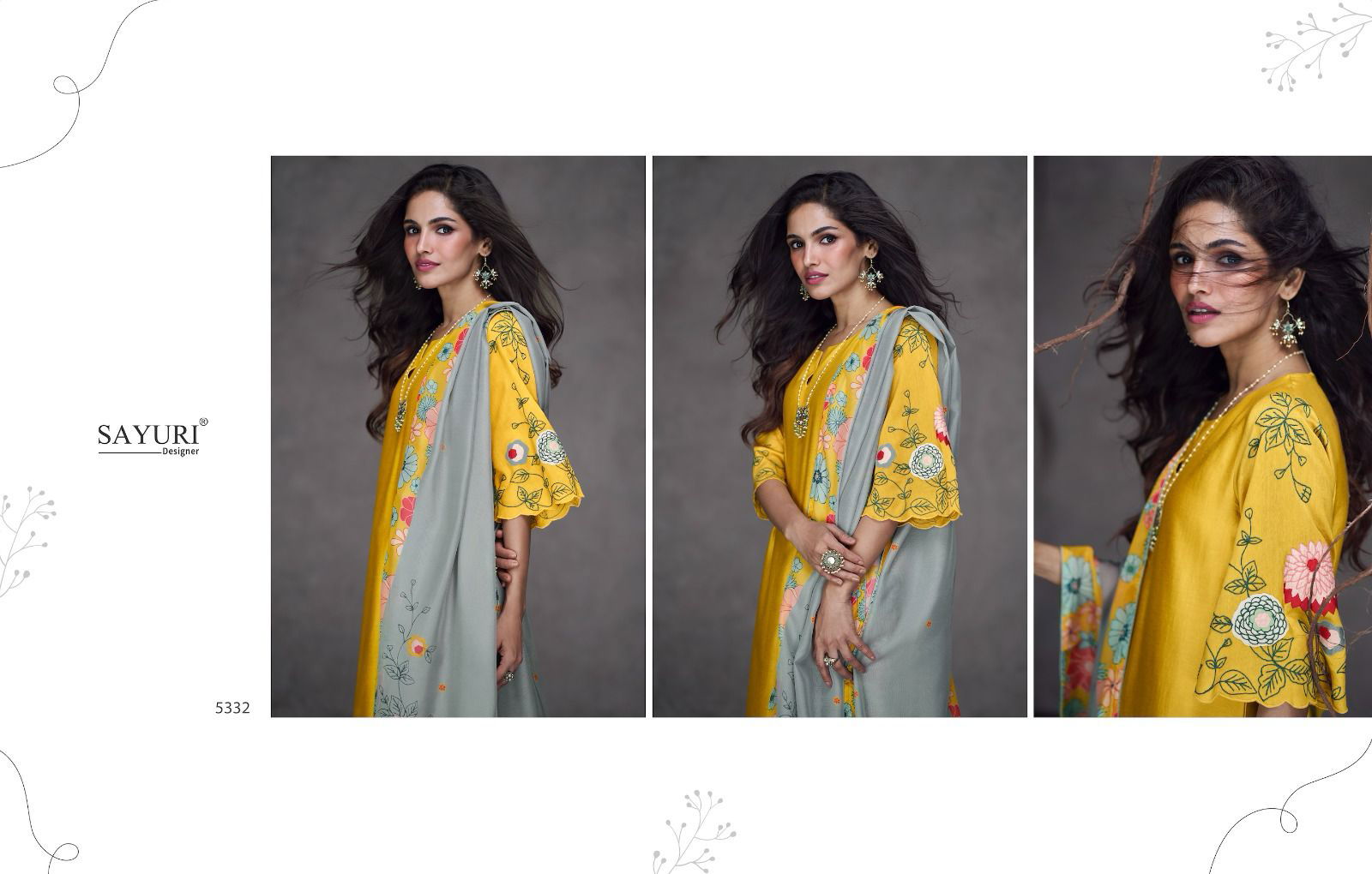 Rubaab By Sayuri Printed Readymade Suits Catalog